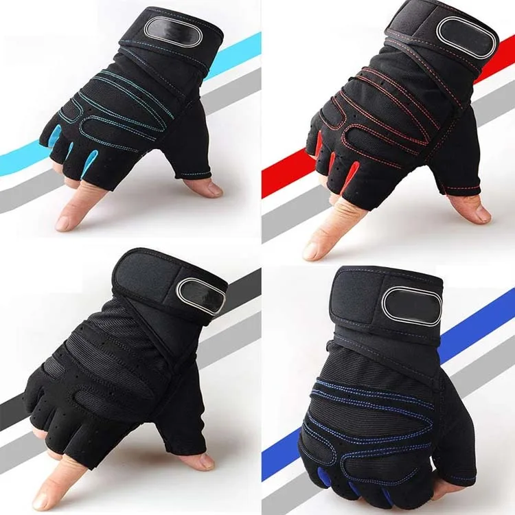 Fitness Breathable Half Finger Weight Lifting Exercise Gloves Workout Gloves for Men and Women