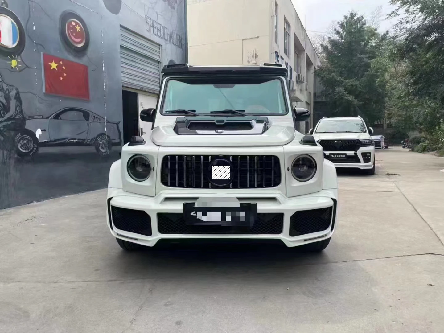 G Class W463 Upgrade to W464 B Style Body Kit Car Accessories Bumpers Fenders Facelift body kit for Mercedes-benz Plastic