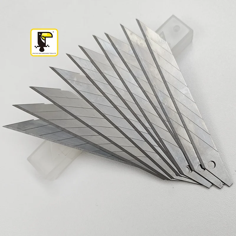 9mm Carbon Steel Snap Off Blades With 30 Degree