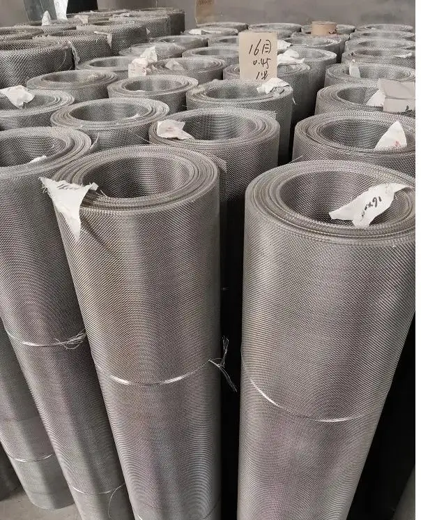 Анти ржавчины 304 316 410 из нержавеющей стали SS проволочная сетка высокой точности экран сетка