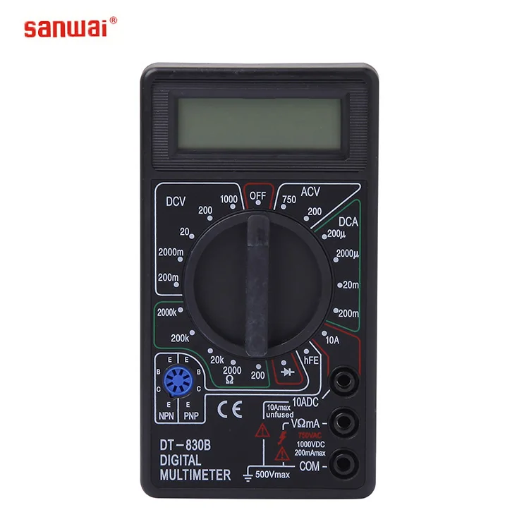 Factory Best Selling  DT830B Mini Pocket Low Price Digital Multimeter