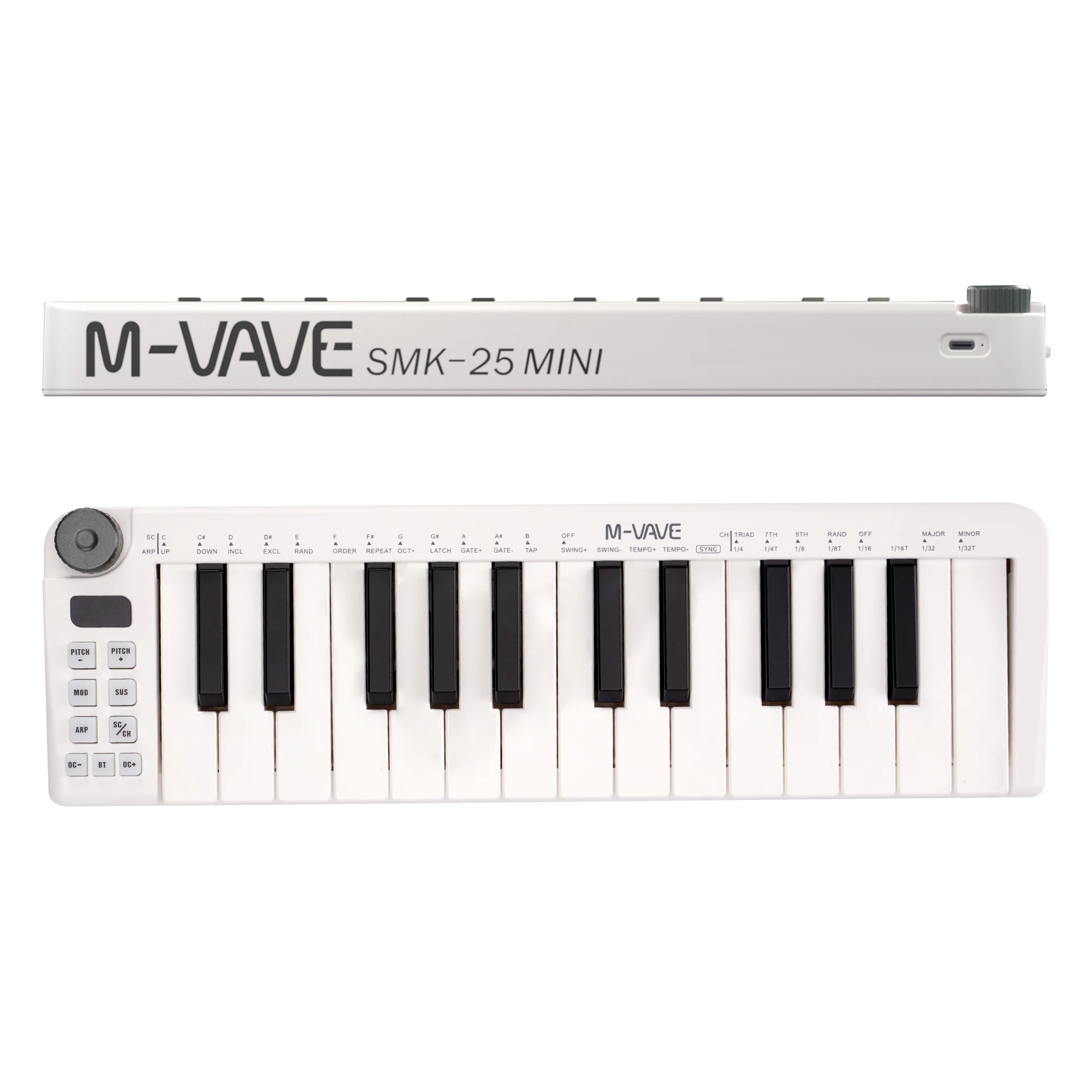 25 клавиш USB MIDI клавиатура контроллер ключ профессиональное музыкальное производственное оборудование
