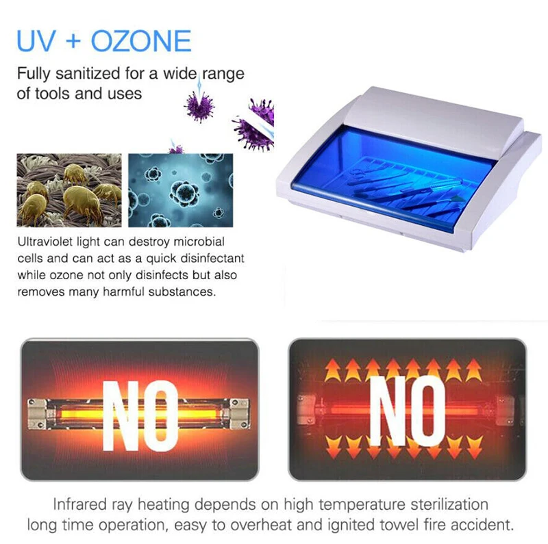 home use UV toothbrush disinsfector, beauty tools disinfector, beauty salon disinfector