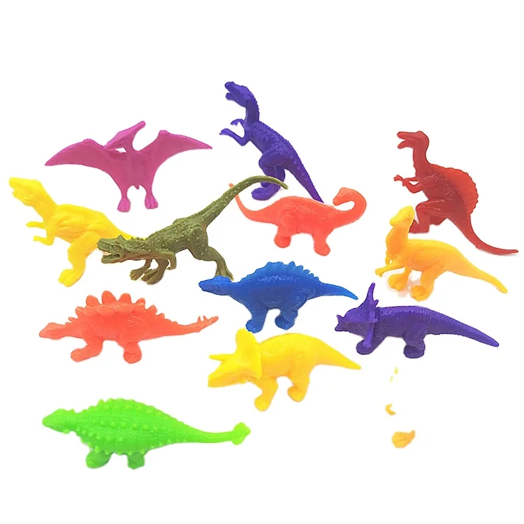 
Custom world animal toy gift 13 styles Simulation small dinosaur solid dinosaur model 