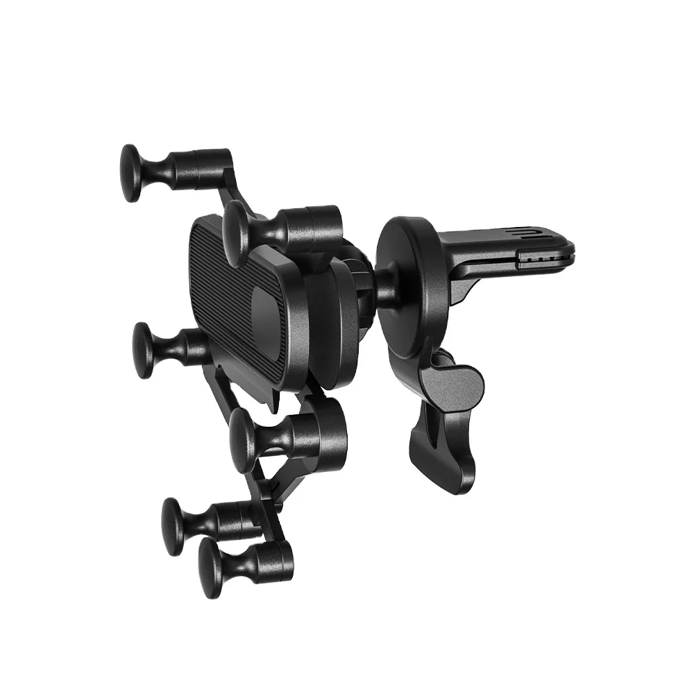 360 universal Gravity car phone holder vent auto lock vents phone mount for iphone15 Pro Max 14 13 12 for samsung