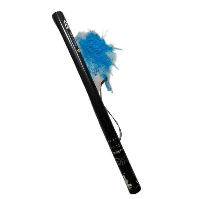 CUSTOMIZED  80CM Gender Reveal Powder  Handheld   CONFETTI CANNON Twisted  Tube for Christmas Party Decorations