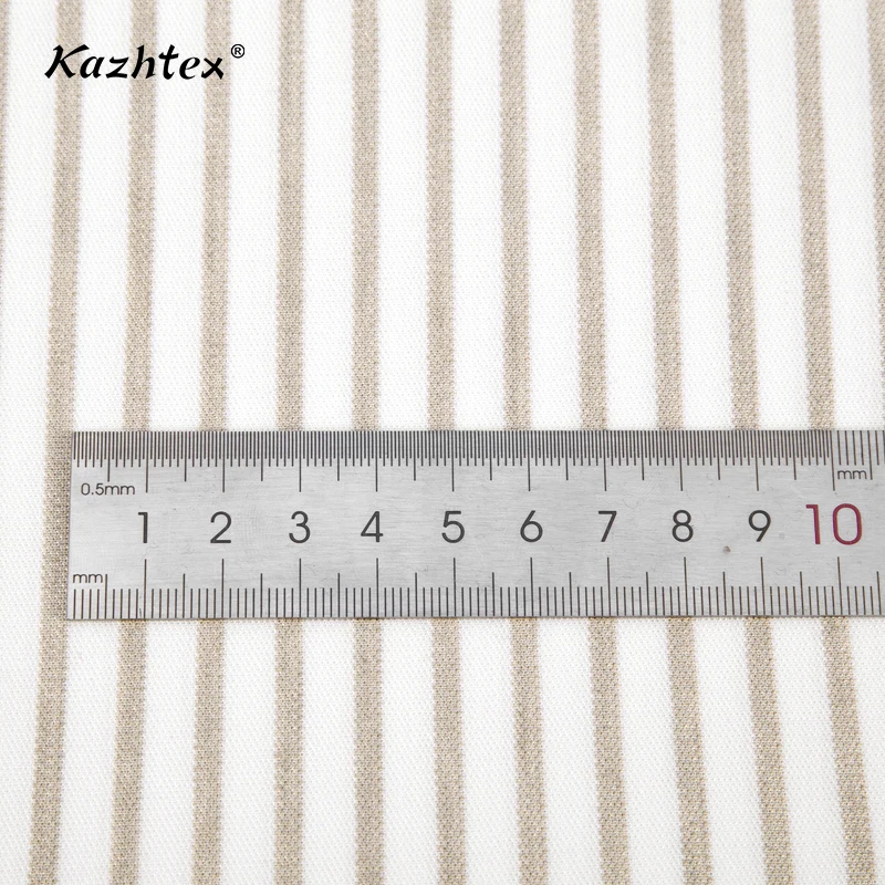 Knitted Silver Fiber Conductive Zebra Stripes Fabric for Sensing Textiles