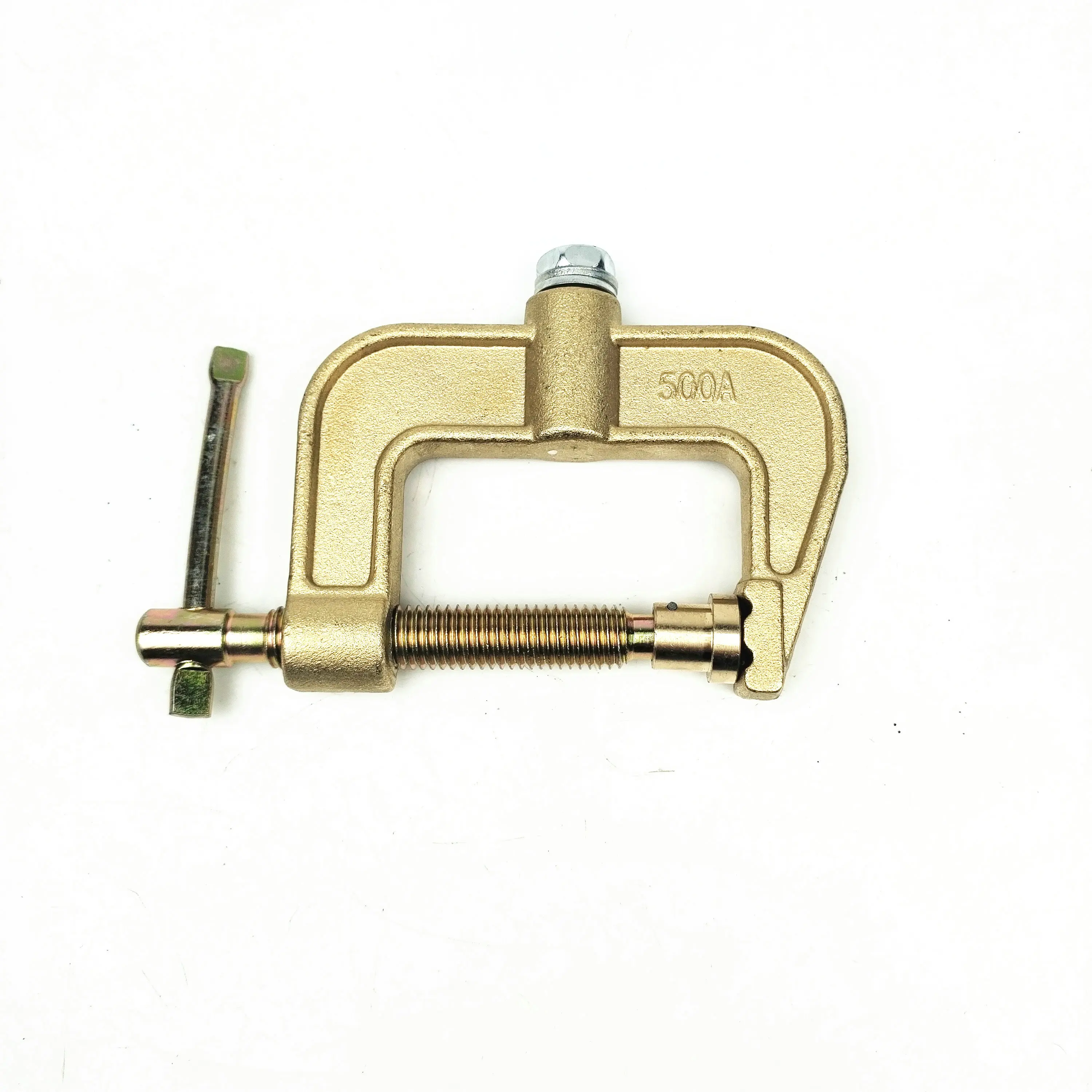 Welding Spare Parts G Type Clamp  Ground Welding Earth Clamp With Rubber Handle