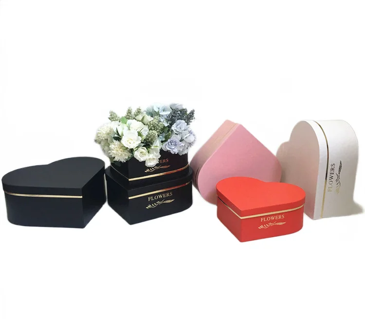 Заводская оптовая продажа новая серия горячего тиснения love box три комплекта свадебных подарков цветы упаковка подарочная коробка популярная цена