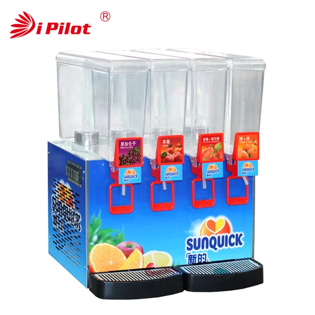 4-bowl 10L Cold Juice Dispenser