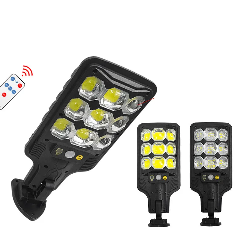 Solar garden Motion Sensor Outdoor Waterproof Security Wall Mount Dusk to Dawn Light