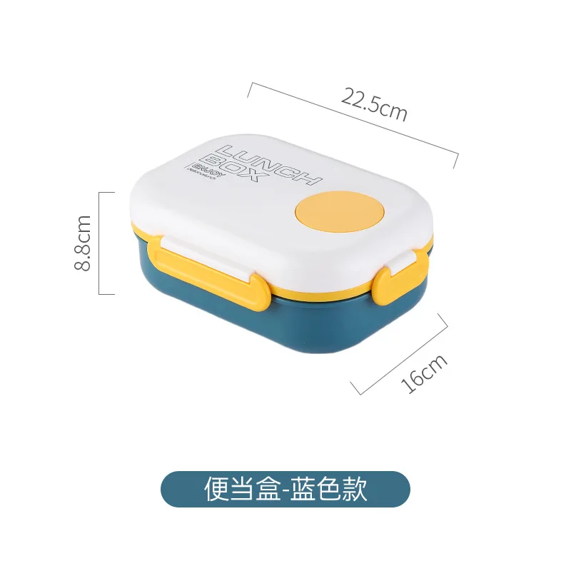 Hot sale portable bento box Microwave Safe 3 compartment plastic lunch box leakproof BPA Free food containers