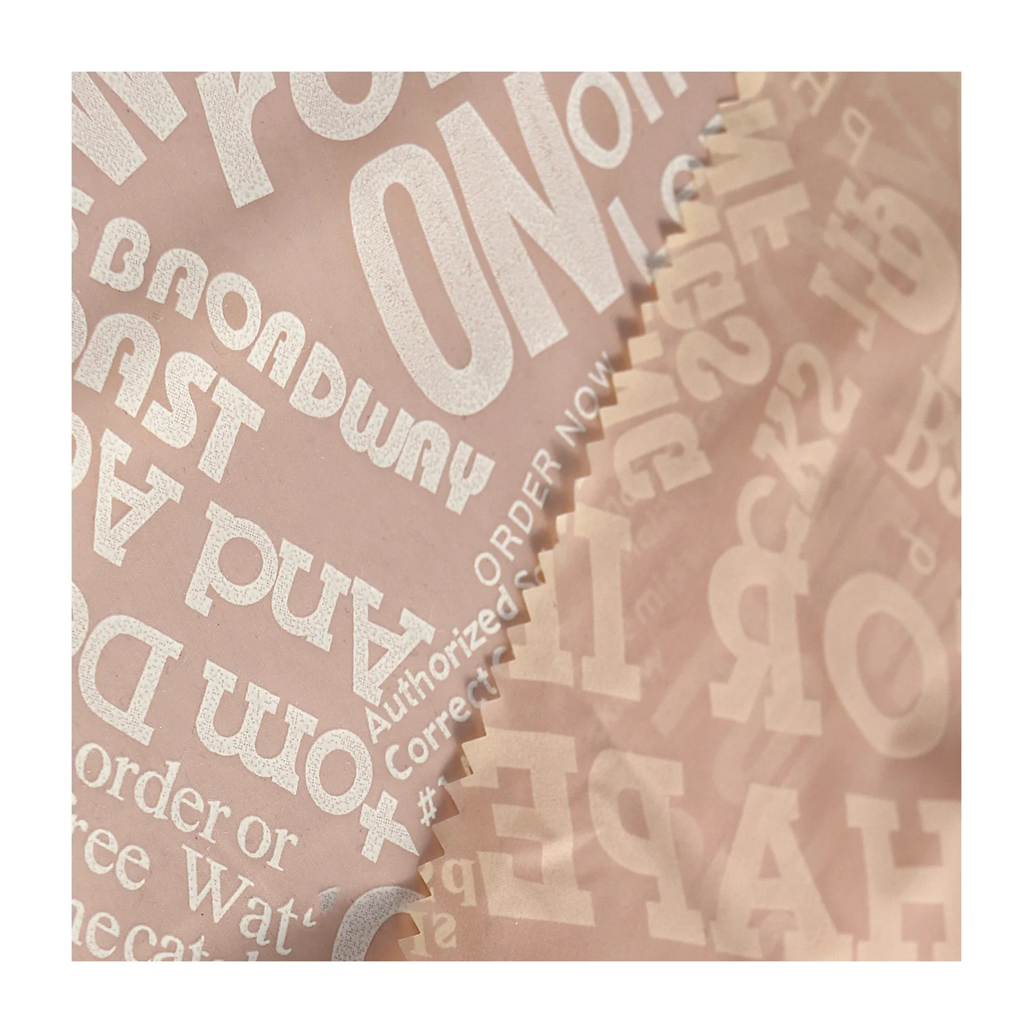 Hot Sale 15DX5D Taffeta Printed Pu Coating 390T Nylon Taffeta Print For Down Jacket Fabric