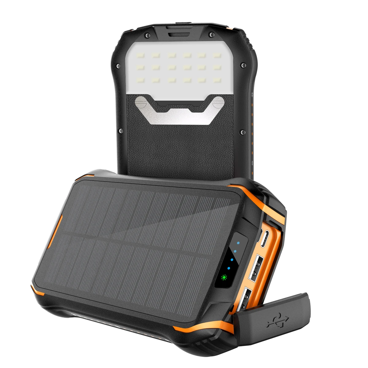 
Shengyi Patent Solar Power Banks 30000Mah Portable Solar Wireless Power Bank 10000Mah Waterproof Solar Charger For Outdoor 