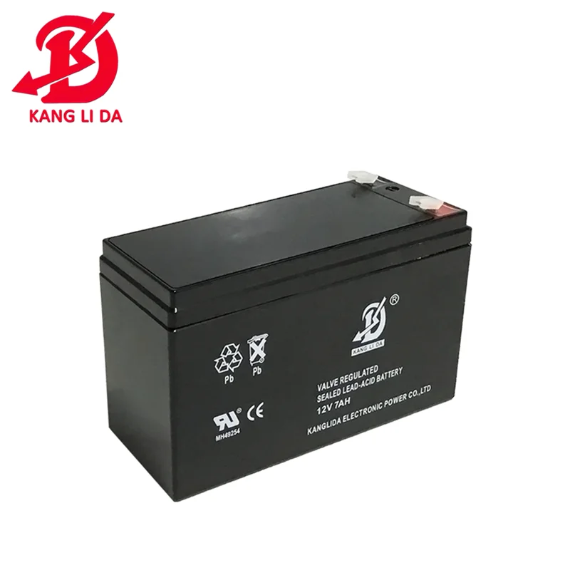 Agm sealed lead acid 12v 7ah battery for ups solar lighting systems in China