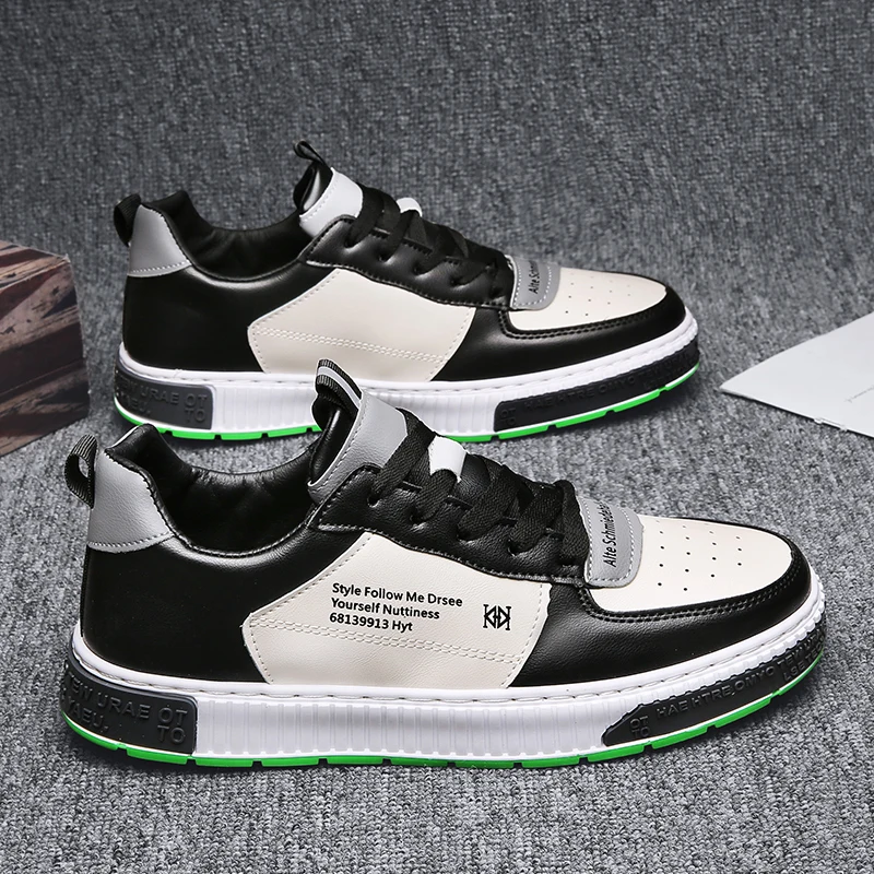 New design Men Fashion Sneakers Men Casual White Tennis Walking Shoes Custom Canvas Shoes made in China