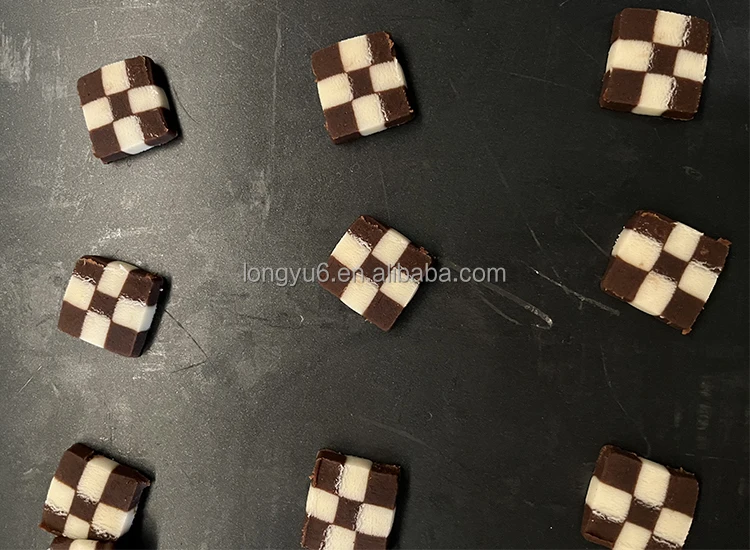Longyu Automatic Wire Cut Cookies Maker Machine Biscuit Making