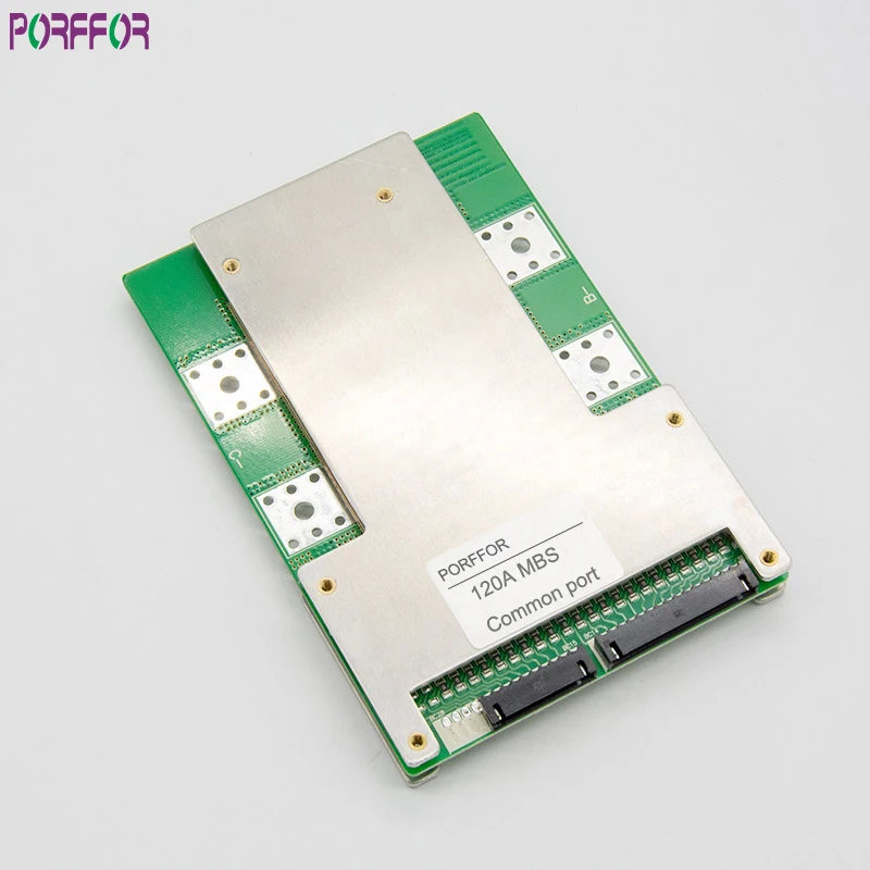 Горячая Распродажа Porffor Lifepo4 батарея BMS плата с общим портом 120A 24s 100a для 3 2 в аккумуляторной