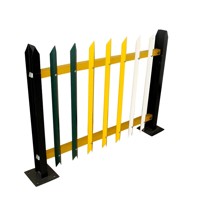 Оцинкованная частокол ограда палисадник сетка компания частокол ограда палисадник сетка забор Горячая окунутая гальванизированная W/D бледно-сталь частокол ограждения