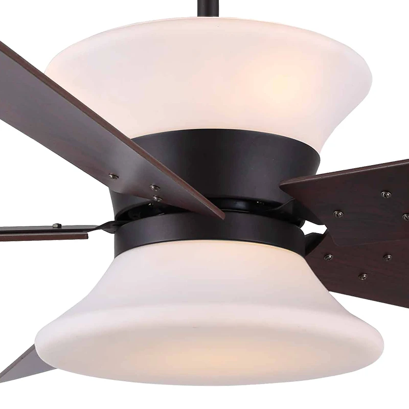 52 inch decorative double light ceiling fan
