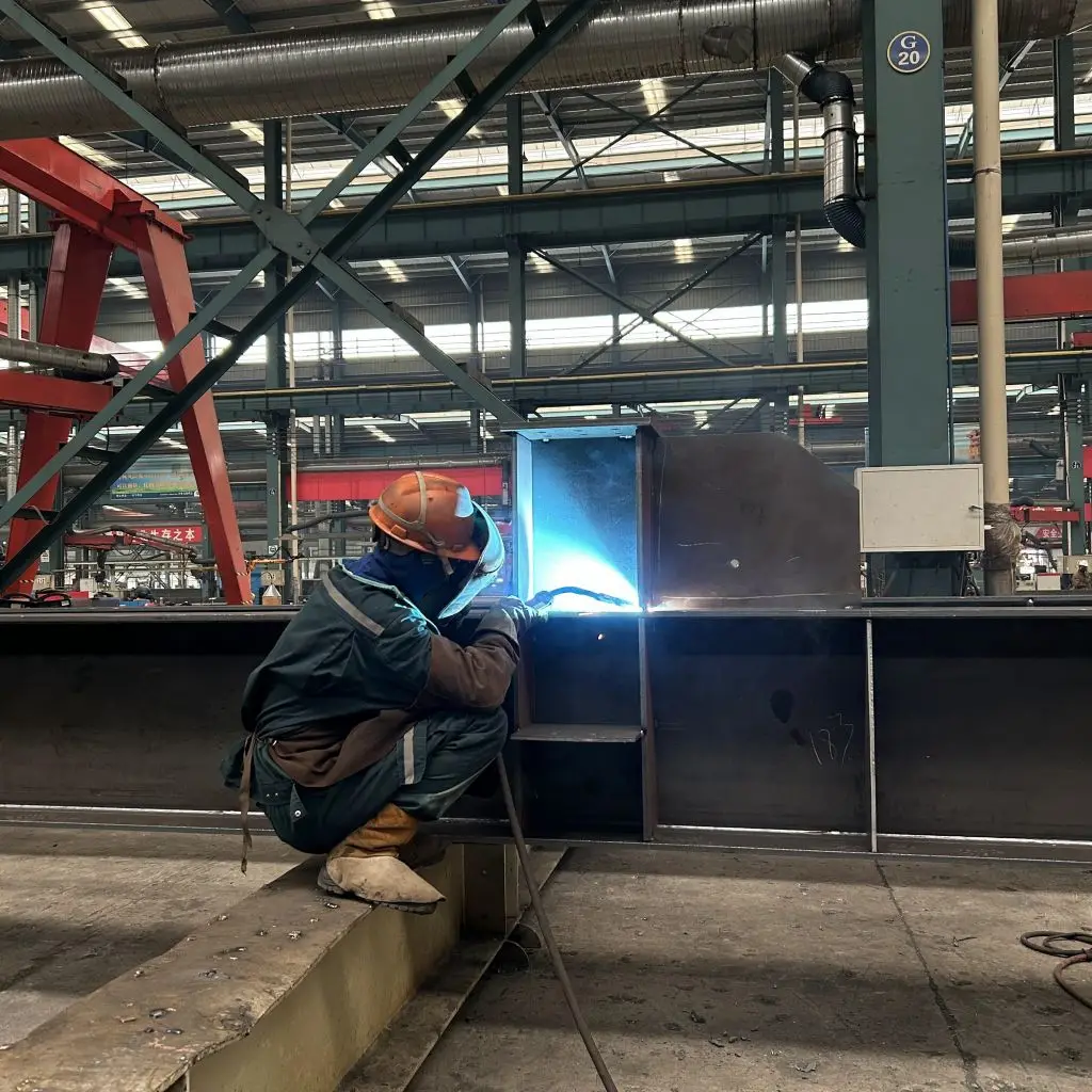 prefab steel frame high rise steel apartment building/steel structure office building