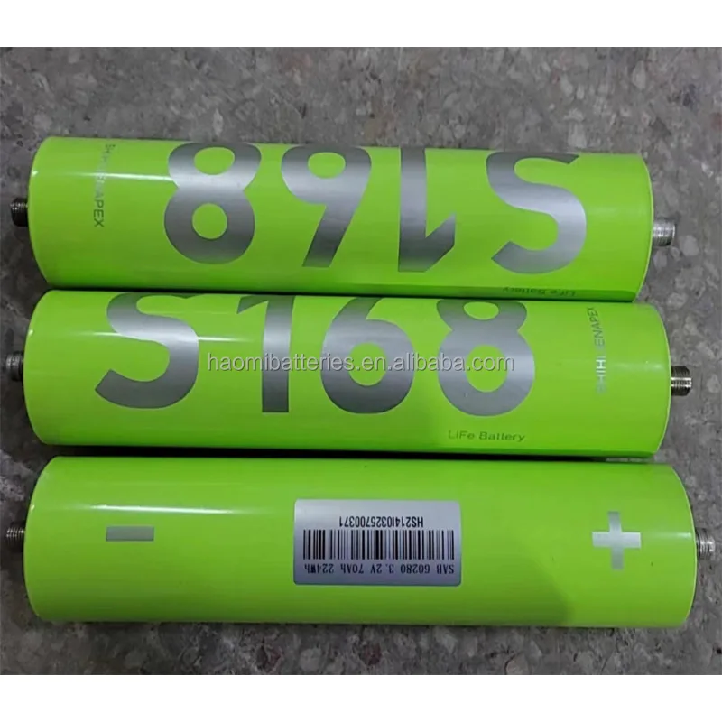 3.2v 60Ah 60280 lifepo4 battery cell 60Ah rechargeable lithium iron phosphate lifepo4 battery cells S168