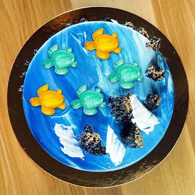 Dog Claw, Skulls, Turtle Ashtray Series Mould Crystal Epoxy Cross-border Creative Silicone Mould DIY Craft moldes de silicona