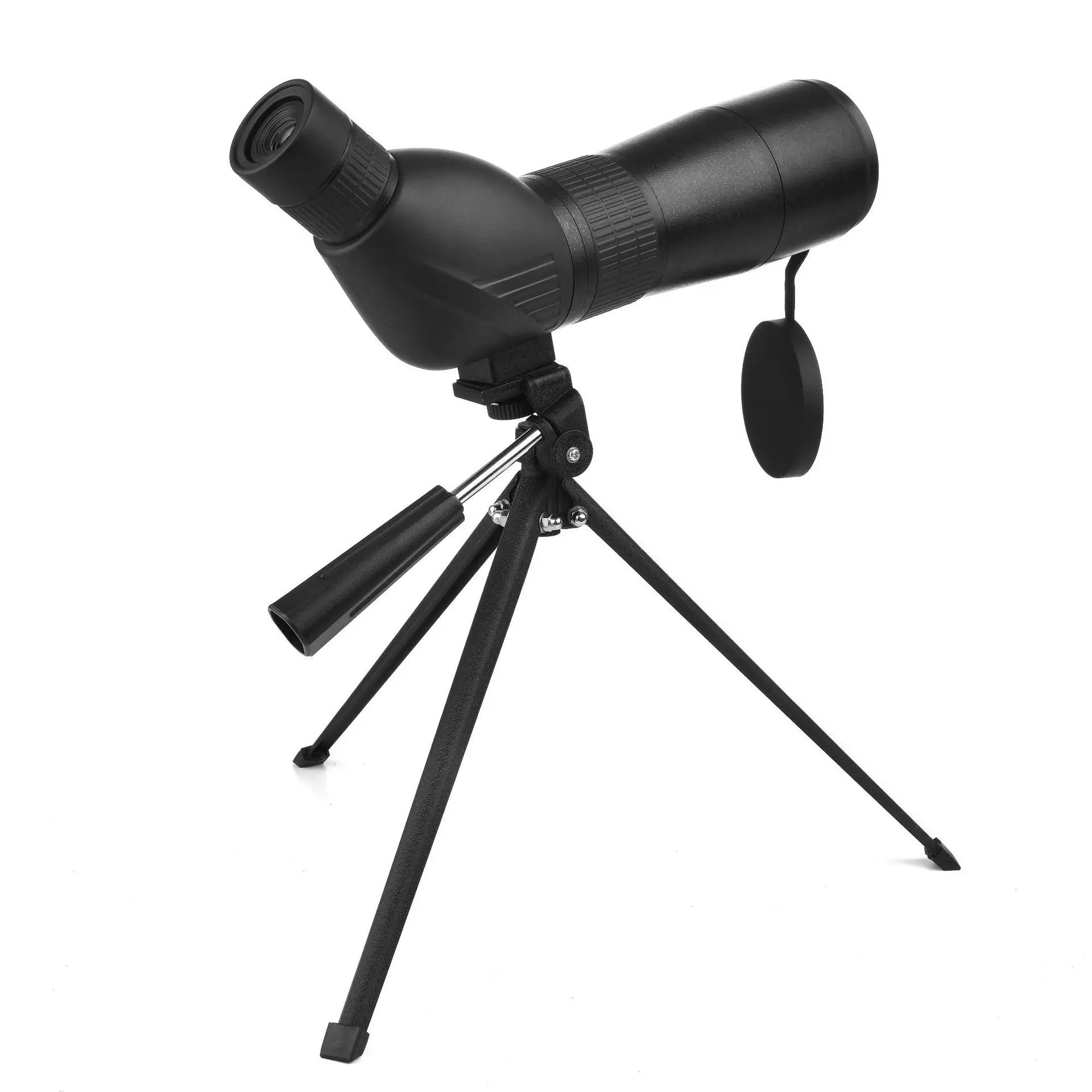 
15-45x60 birdwatching mirror monocular telescope night vision zoom sight telescope + tripod and universal mobile phone clip 