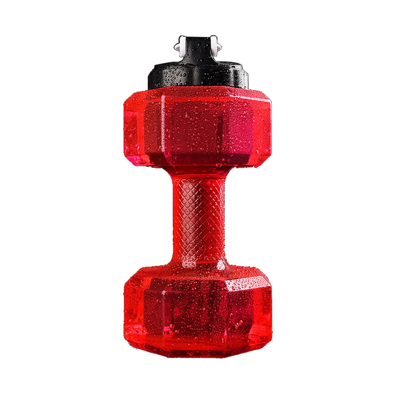 
fitness bpa free plastic bottle dumbbell shape buy online water filled dumbbells 