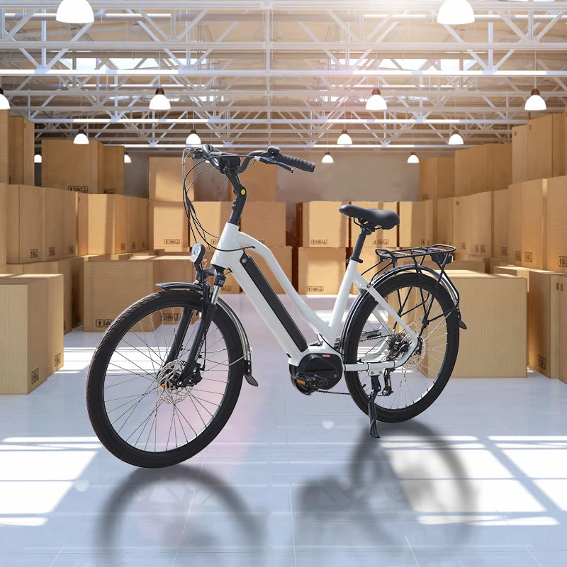 36 В 251-350 Вт 700c Bafang Средний моторный грузовой велосипед, электрический электровелосипед, семейный электровелосипед