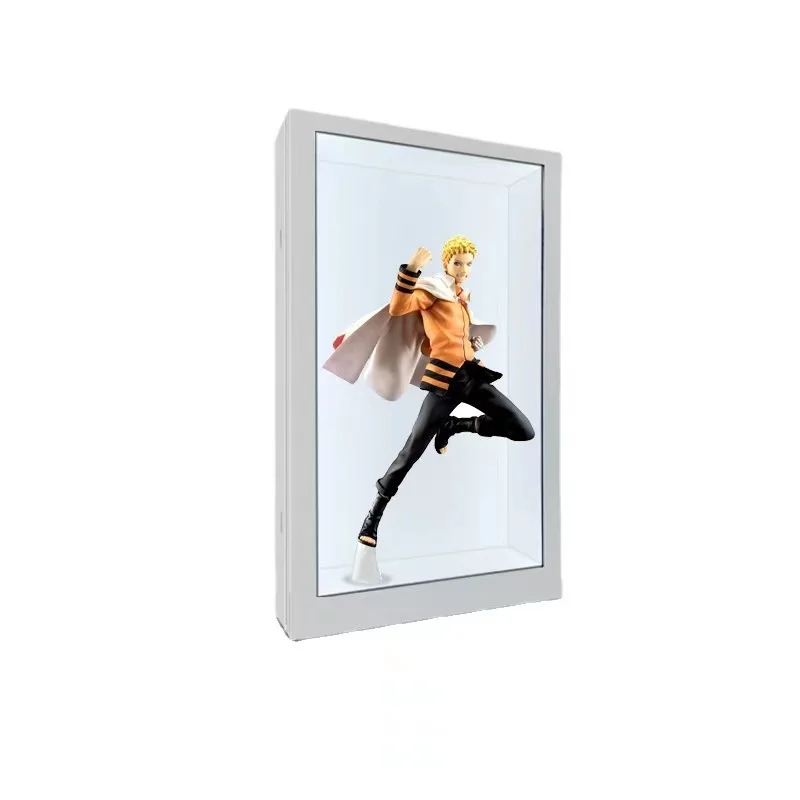 10.1 inch 3D LCD advertising transparent LCD display box with touch screen