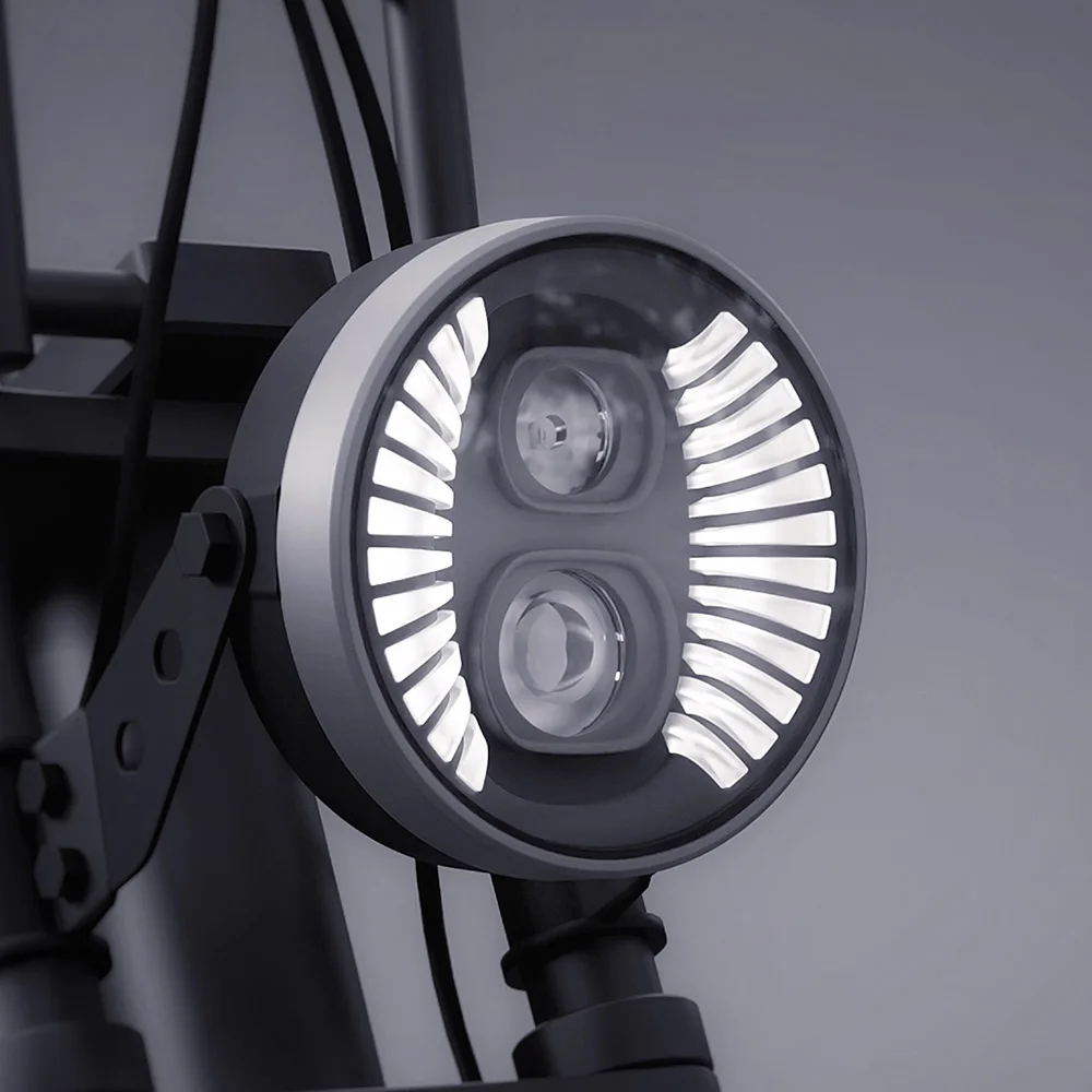 On sale Sate-lite 400 Lumen LED E-Bike Headlight ebike lights for night riding Electric Bicycle Light
