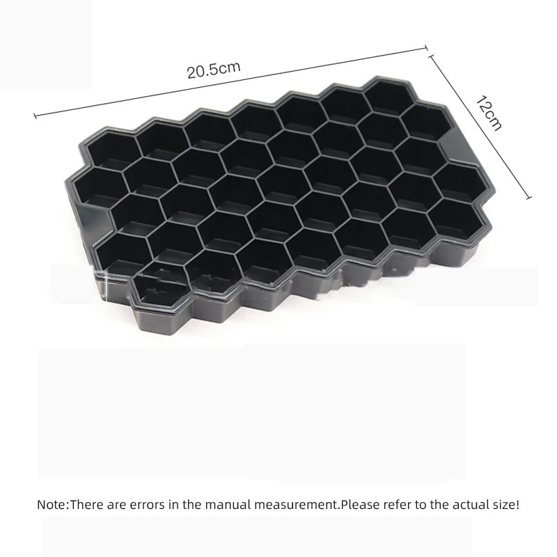 Ice Cube Tray Creative Hive-Shape Ice Box Reusable Silicone cooler Ice Mold with Lid Drink Fruit Juice Wine Freezer Box Summer