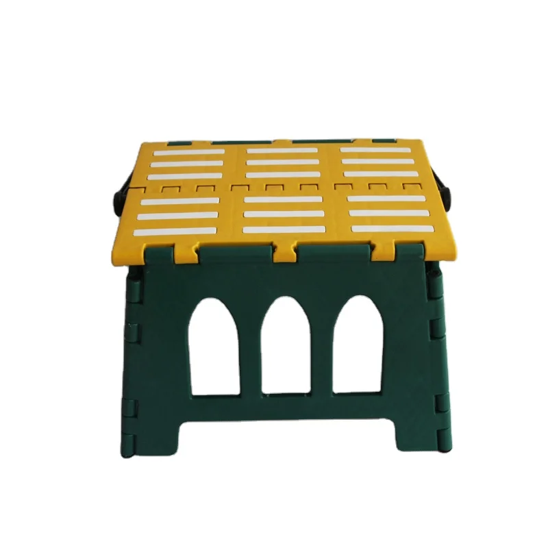 Hot-selling portable China supplier home furniture living room OEM plastic folding kids step stool chair