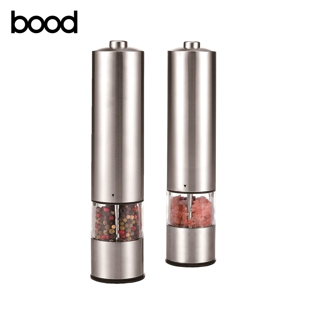 electric salt and pepper mill / ceramic salt and pepper grinder set