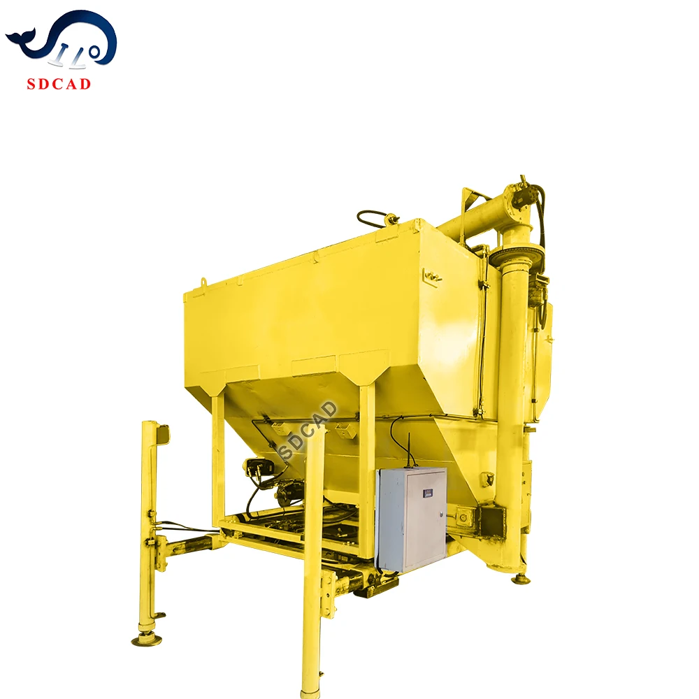 Construction Machinery Industry Customized small Low Profile Portable Cement Silo