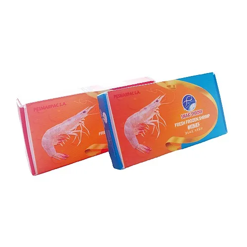 Corruone Seafood Box Corrugated Plastic Fish And Seafood Packing Box Waterproof PP Plastic Boxes for Frozen Fish
