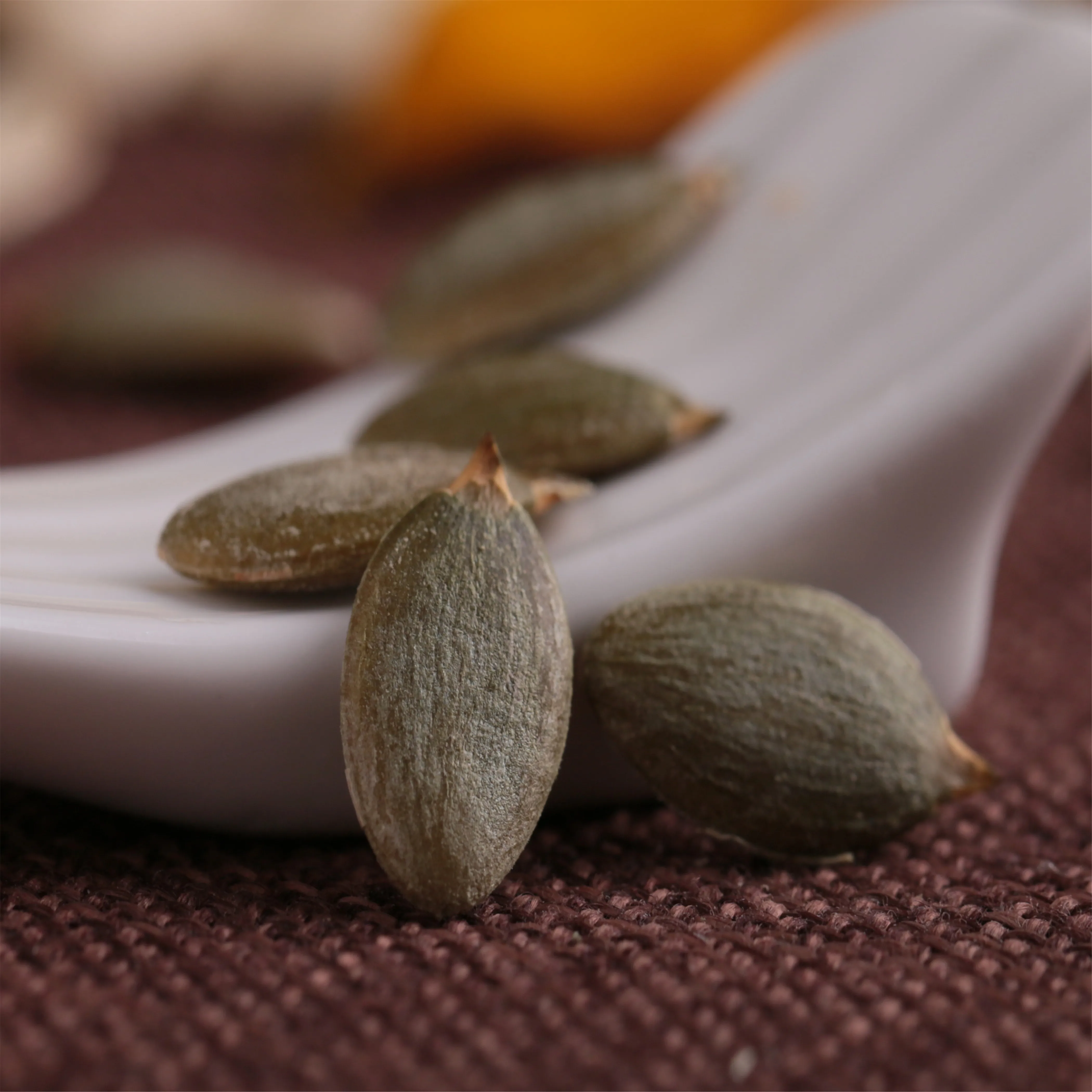 ISO certificated 192 Channels snow white pumpkin seeds Color sorting fresh pumpkin seeds