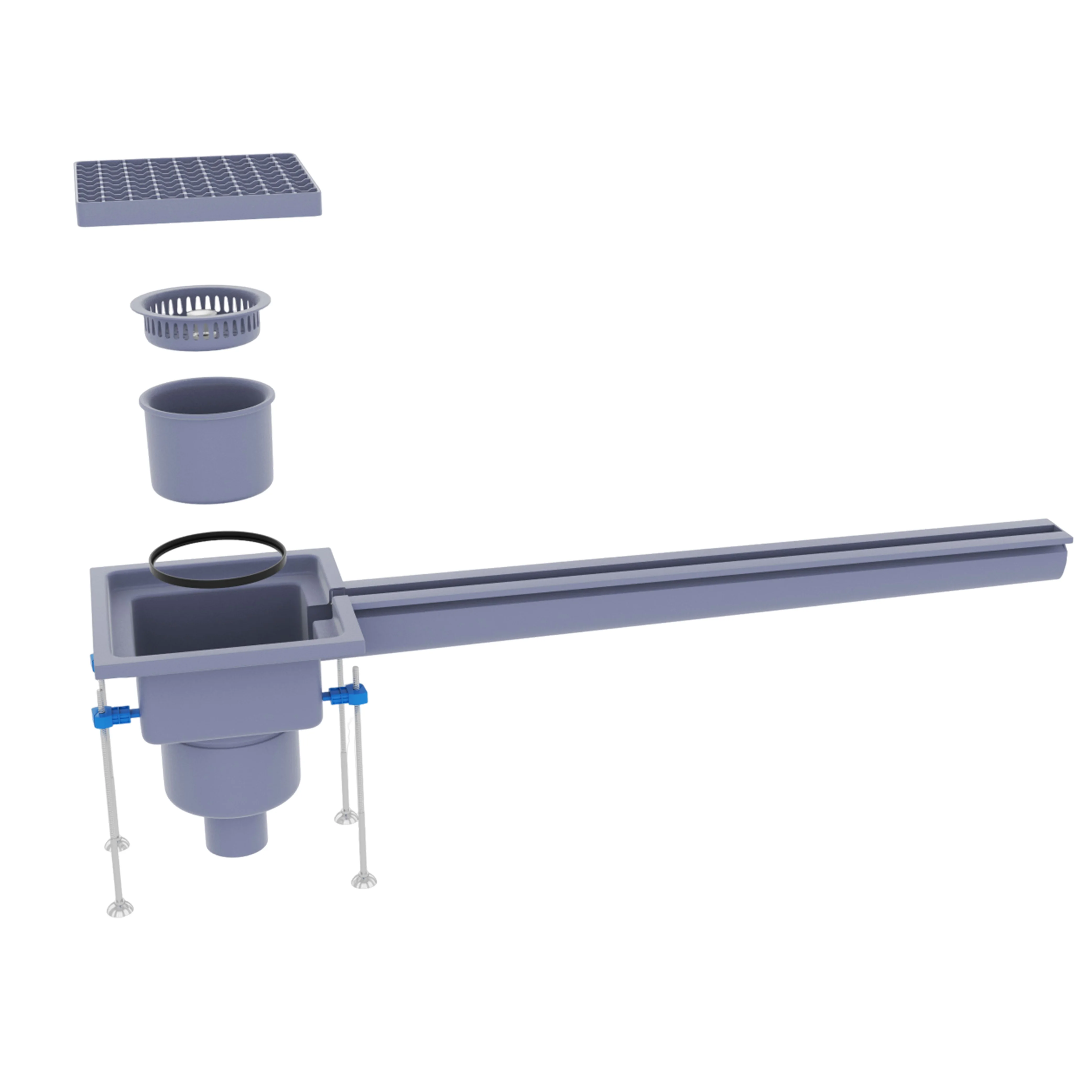 New Condition Odor-Proof Linear Floor Drain for Restaurants Hotels and Food Shops