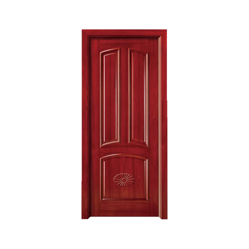 Hot selling Defias Main Door Designs Wood Front Door Design Interior Solid Wooden Doors