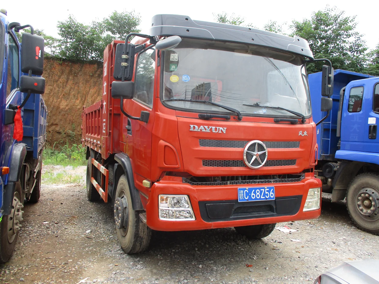 
DAYUN 160HP 4X2 DUMP TRUCK construction tipper truck for sale small 