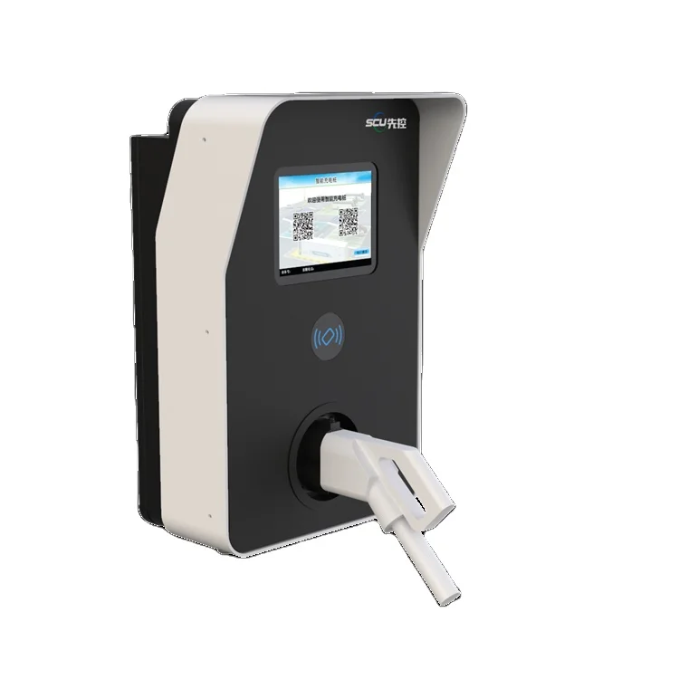 SCU DC Wallbox Electric Vehicle DC Charger Level 3 30KW DC Fast Charger CCS2 GBT