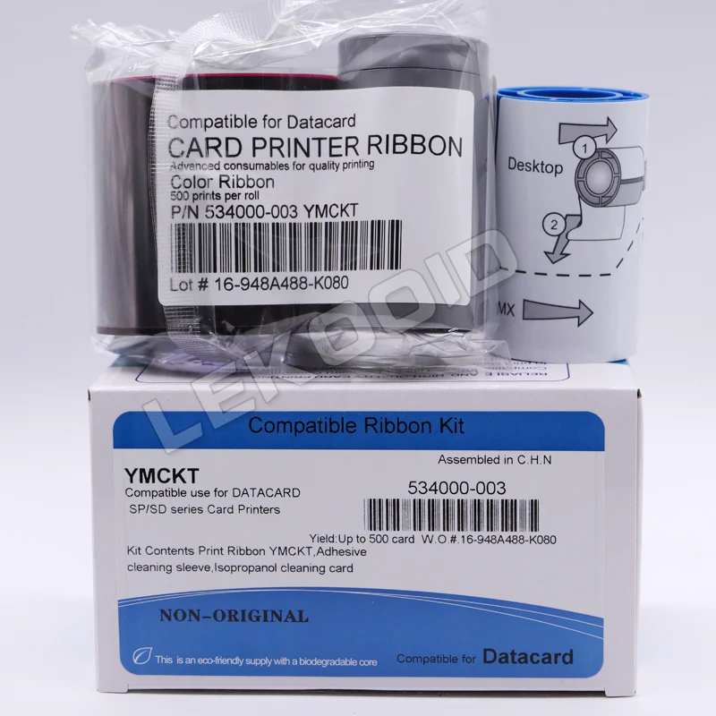 Оригинальный/совместимый с картой данных datacard 534000-003 для принтера Datacard SD260 SD360