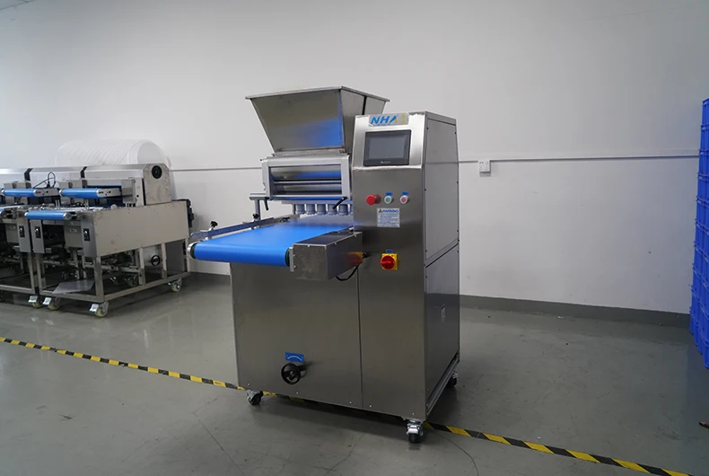 Commercial Biscuit Pouring Machine Double Color Cookie Dropping Machine Double Color Cookie Machine