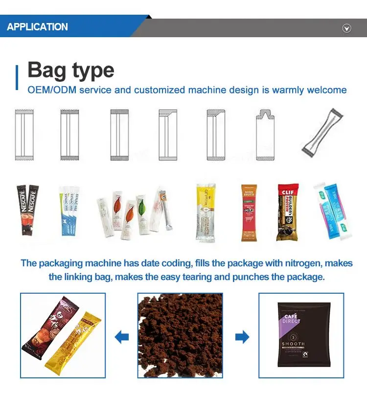 Whitening Auger filler, small bags chilli 1 kg, automatic vertical machine for packing powder