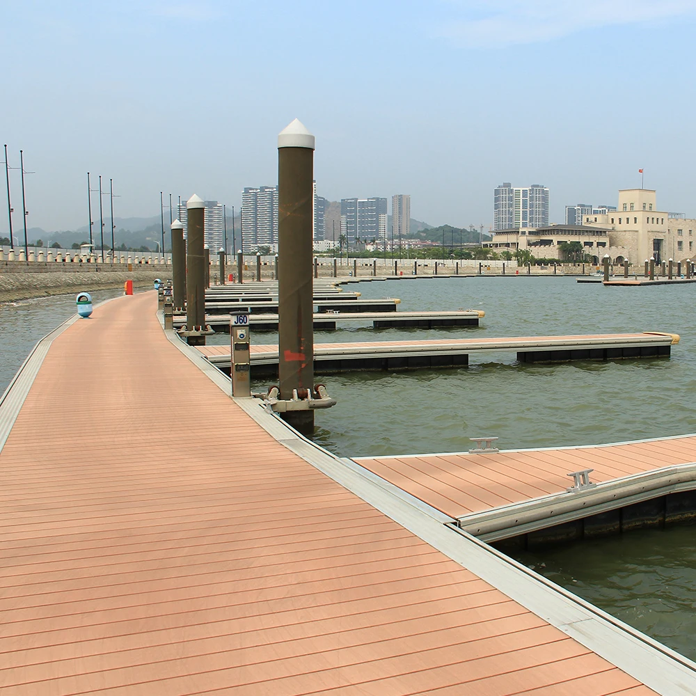 Floating Dock Manufacturer Marine Aluminum Floating Pontoon Walkway Plastic Boat Floating Dock For Sale