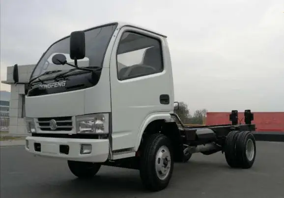Подержанный кран Dongfeng duolika легкий грузовик с плоской платформой и