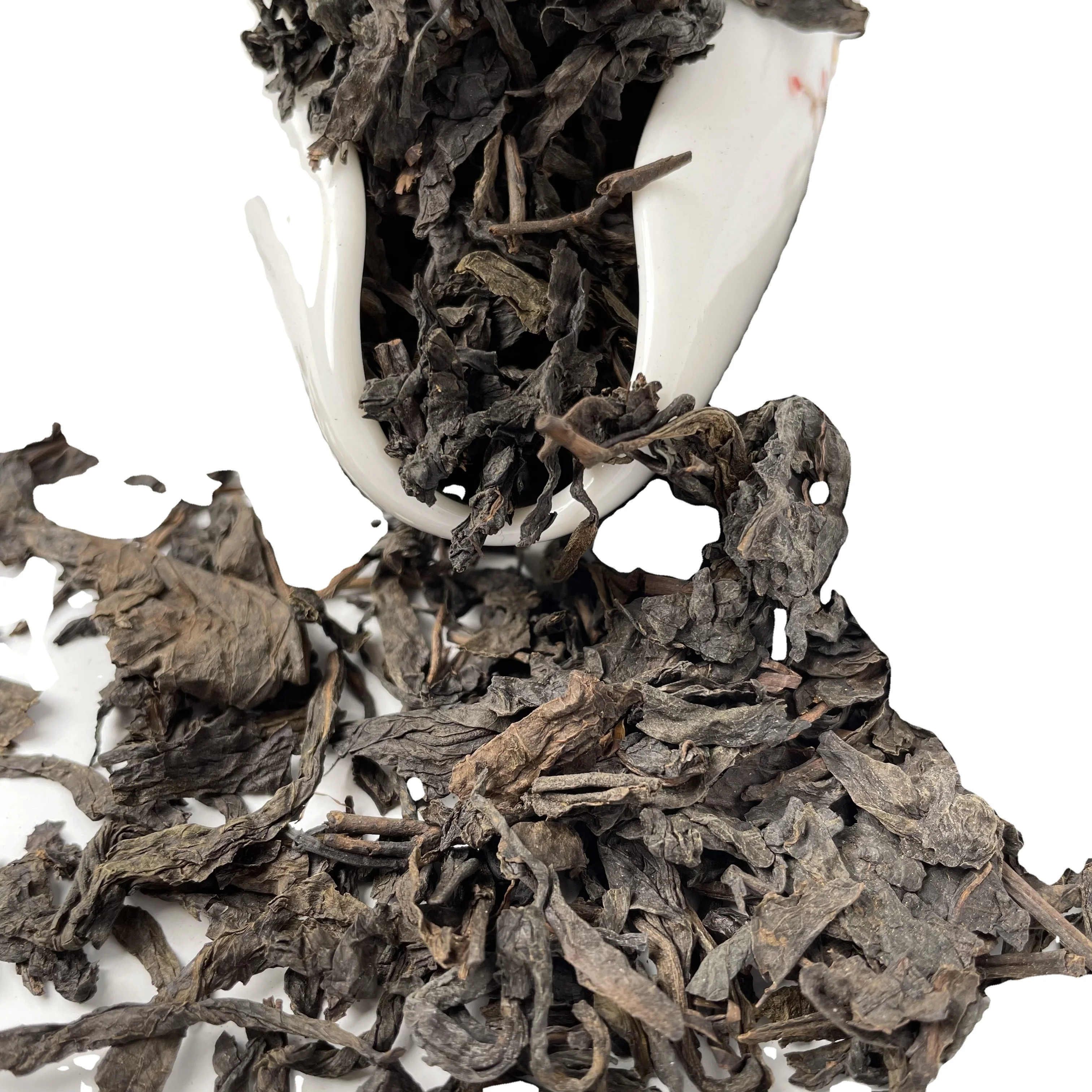 Wholesale Tian jian loose leaf tea Anhuan hei cha Chinese traditional dark tea Hunan origin weight loss aid digestion flat tummy