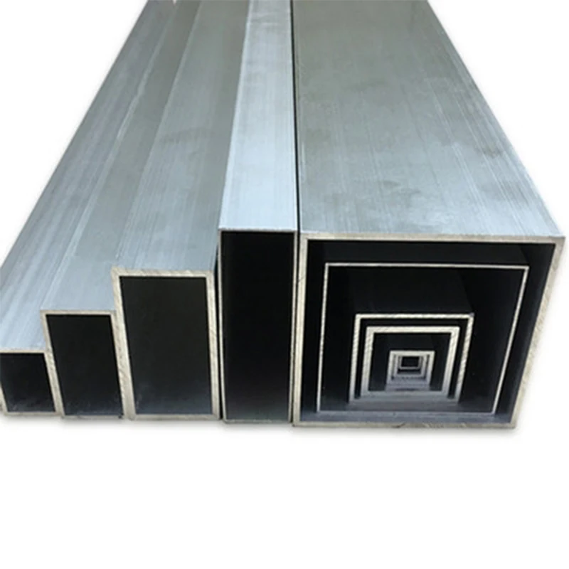 Hot Selling 12x12 HDA43 6061 HDA89 7075 Light Weight Aluminum Square Tube