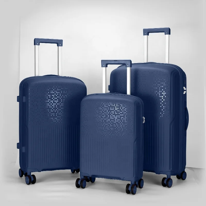 Factory Price Customize Luggage With TAS Combination Lock Trolley Bag With Soft Handle Suitcases 3 Pieces Set